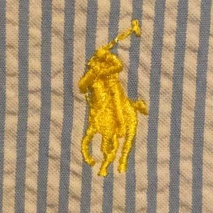 Ralph Lauren classic fit white and blue striped